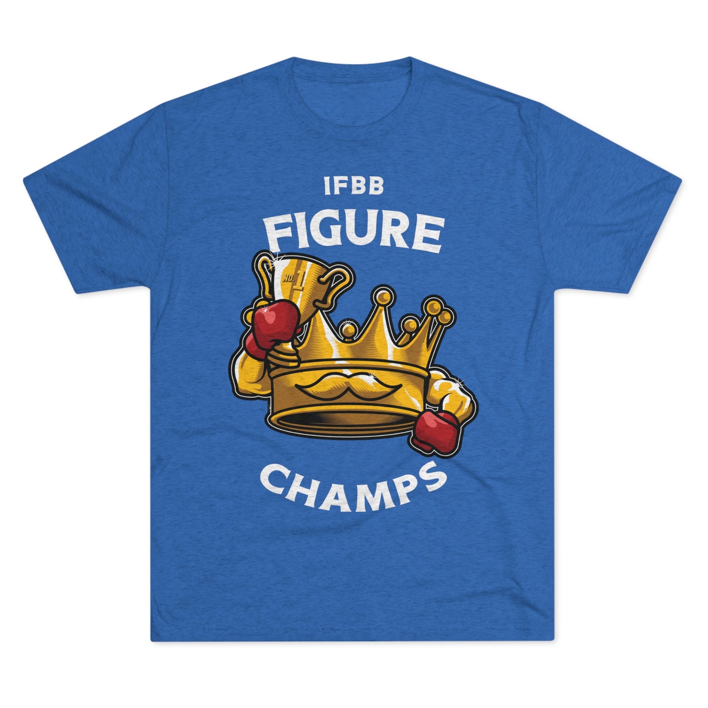IFBB FIGURE CHAMPS (v2) - PREMIUM SOFT - Unisex Tri-Blend Crew Tee (Next Level 6010)