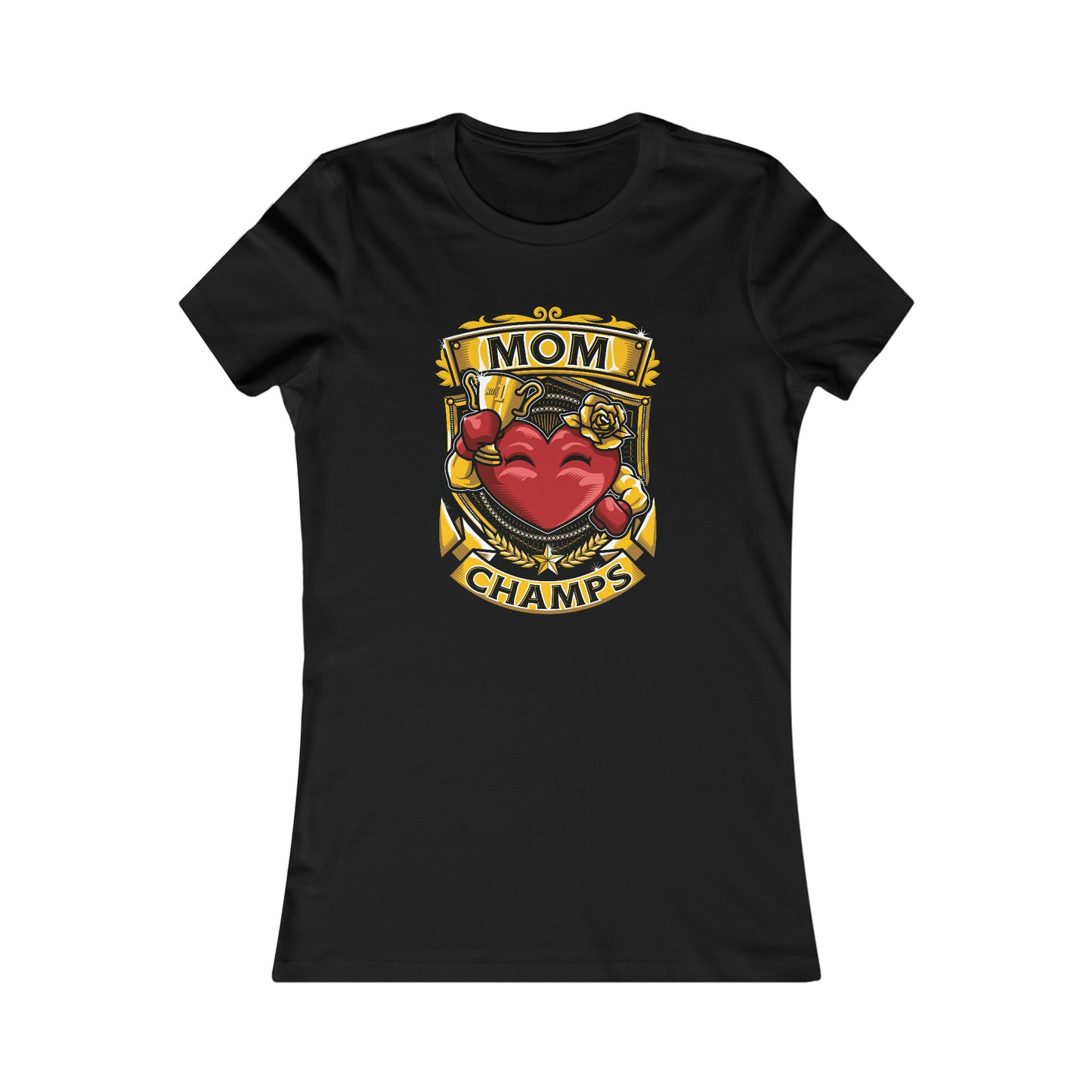 Mom Champs! Women's Favorite Tee (Bella+Canva)