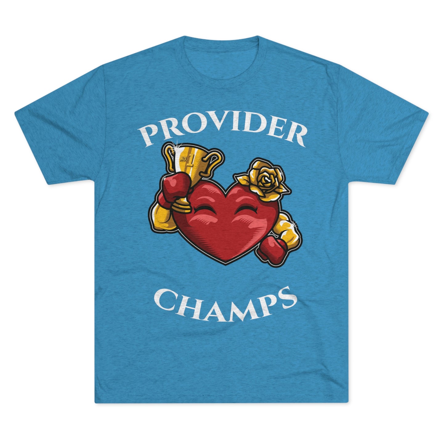 PROVIDER CHAMPS (Alternate Logo) - PREMIUM SOFT - Unisex Tri-Blend Crew Tee (Next Level 6010)