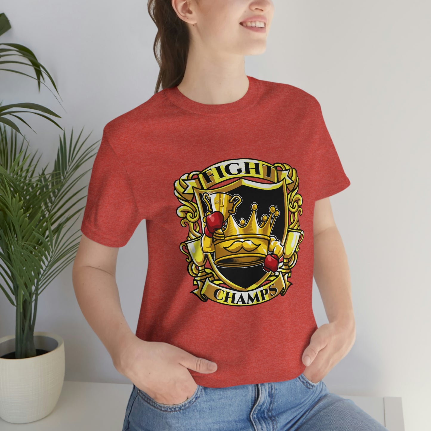 Fight Champs! Unisex Jersey Short Sleeve Tee (Bella+Canvas)