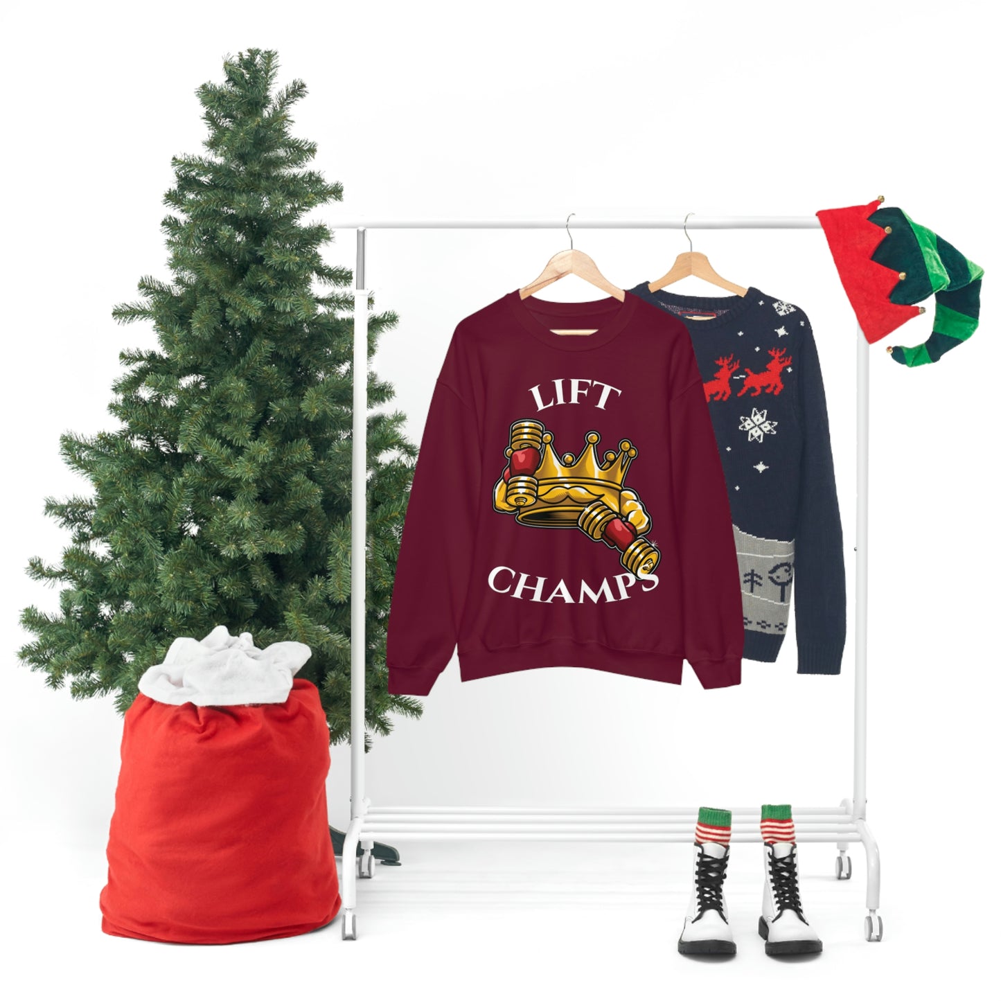 Lift Champs! - Unisex Heavy Blend™ Crewneck Sweatshirt
