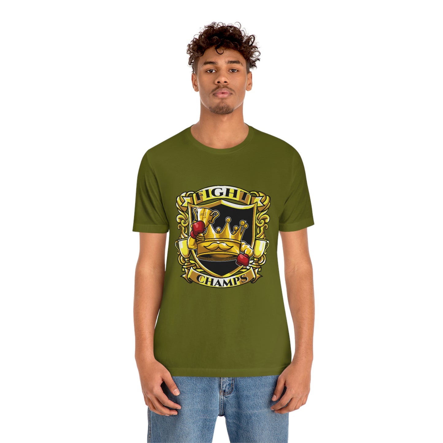 Fight Champs! Unisex Jersey Short Sleeve Tee (Bella+Canvas)