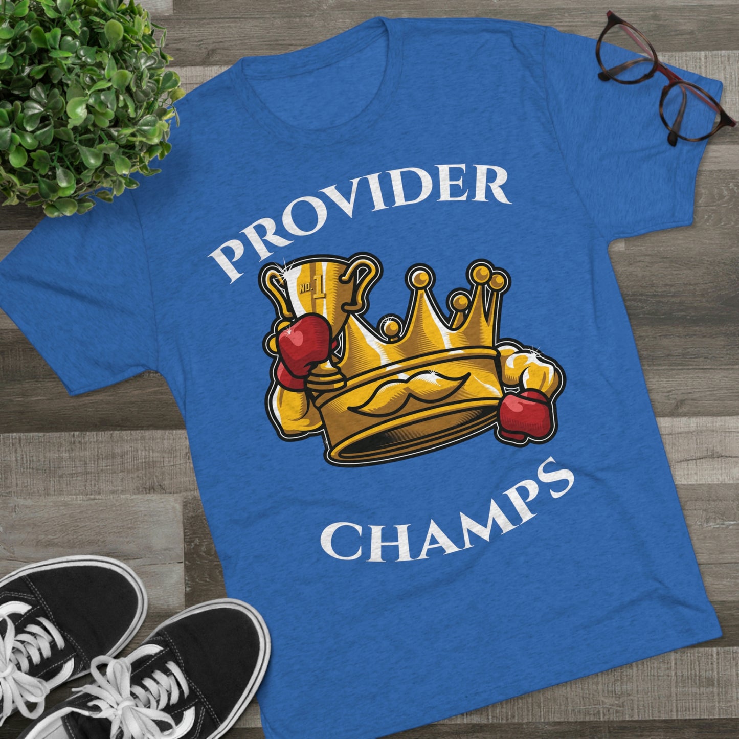 PROVIDER CHAMPS (Alternate Design) - PREMIUM SOFT - Unisex Tri-Blend Crew Tee (Next Level 6010)