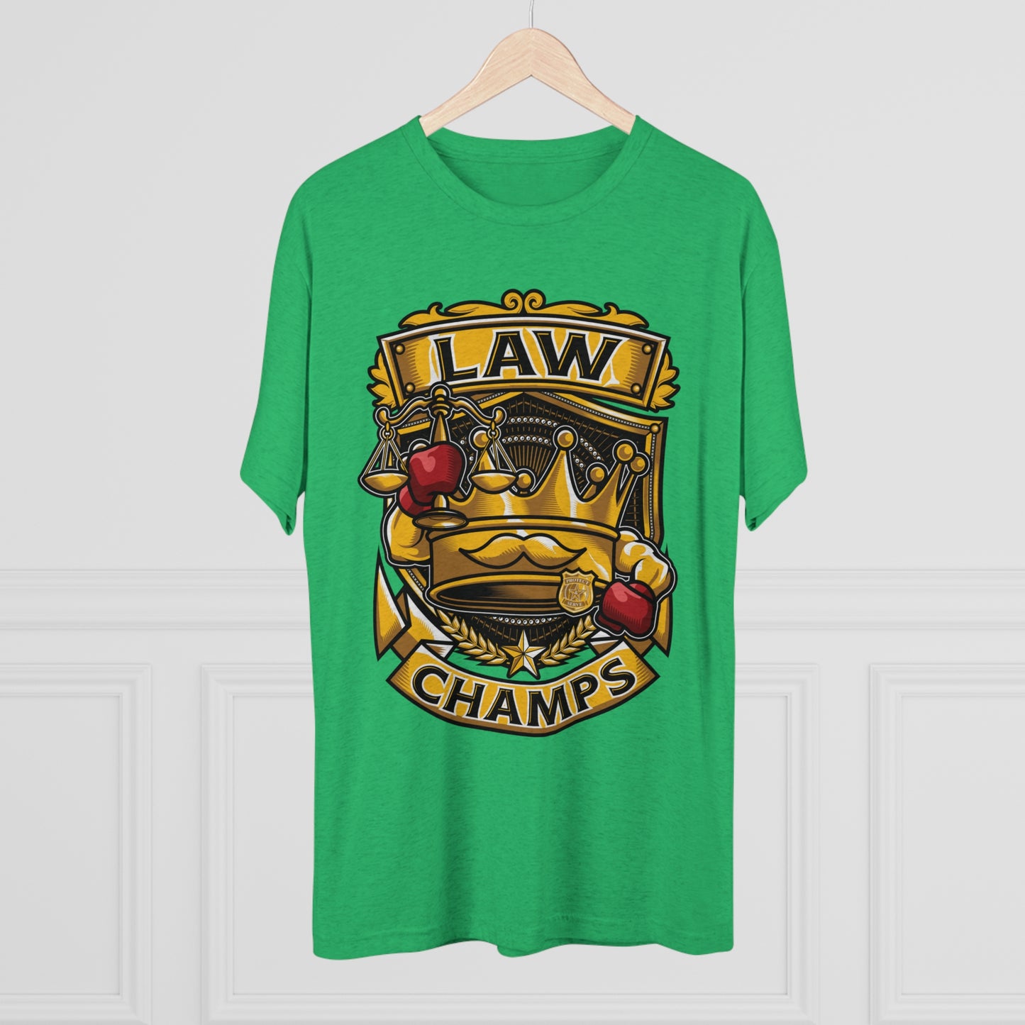 LAW CHAMPS - PREMIUM SOFT - Unisex Tri-Blend Crew Tee (Next Level 6010)