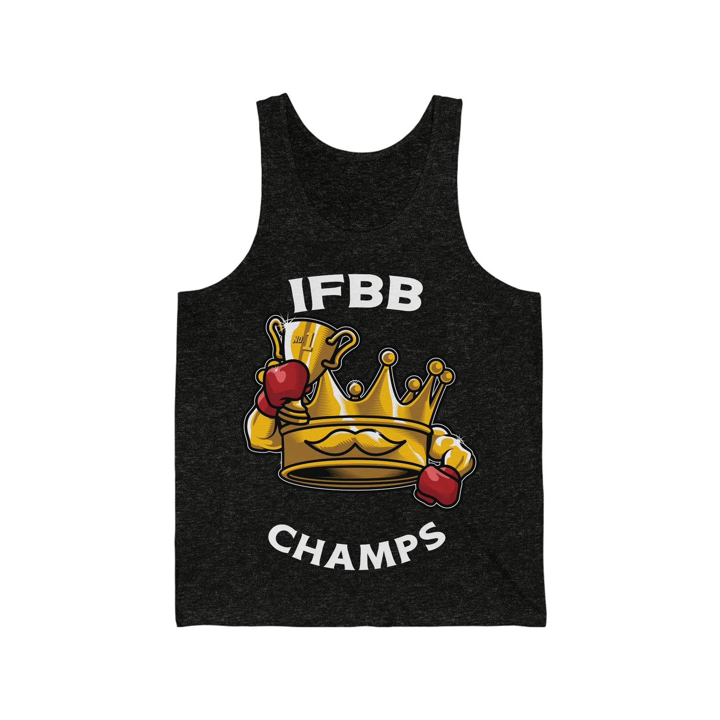 IFBB CHAMPS (v2) - PREMIUM SOFT - Unisex Jersey Tank (Bella+Canvas 3480)