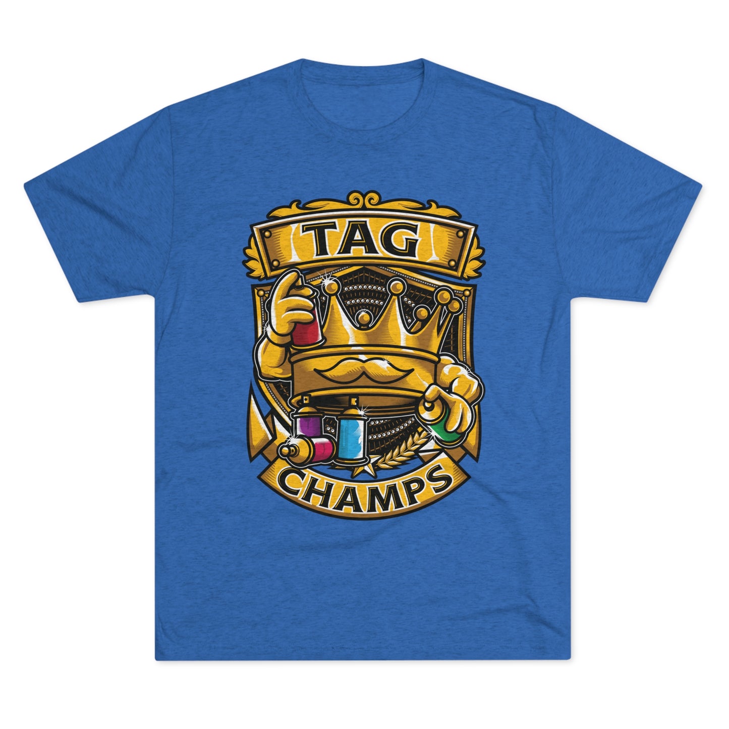 TAG CHAMPS - PREMIUM SOFT - Unisex Tri-Blend Crew Tee (Next Level 6010)