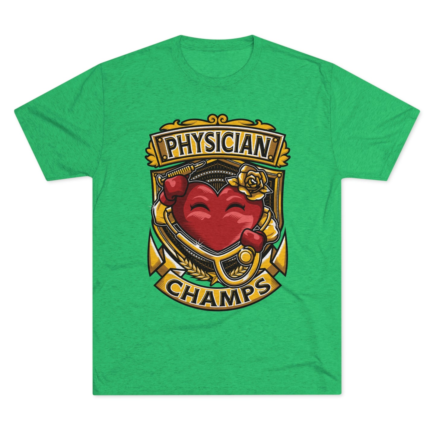 PHYSICIAN CHAMPS - PREMIUM SOFT - Unisex Tri-Blend Crew Tee (Next Level 6010)
