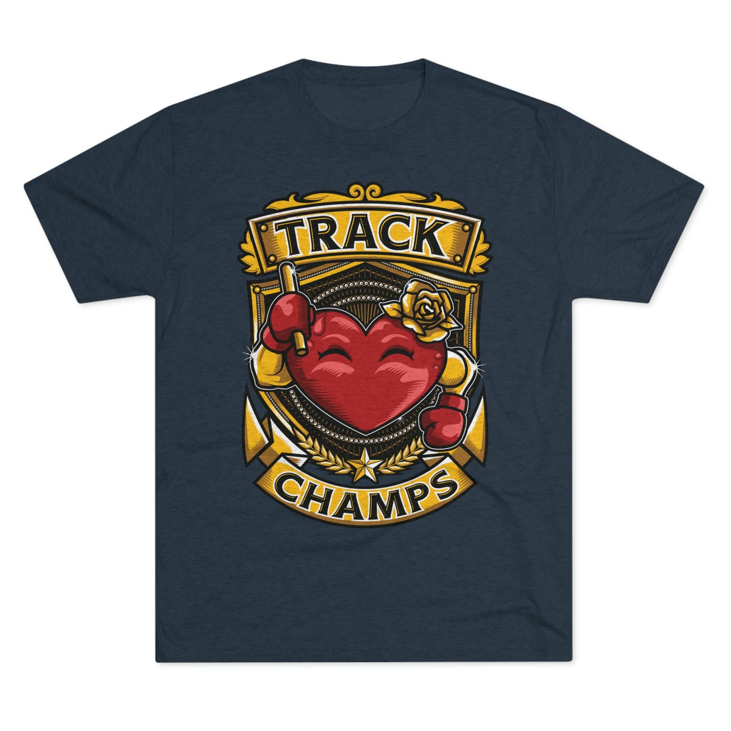TRACK CHAMPS - PREMIUM SOFT - Unisex Tri-Blend Crew Tee (Next Level 6010)