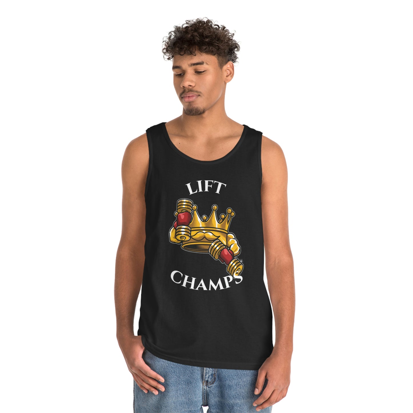 LIFT CHAMPS - Unisex Heavy Cotton Tank Top