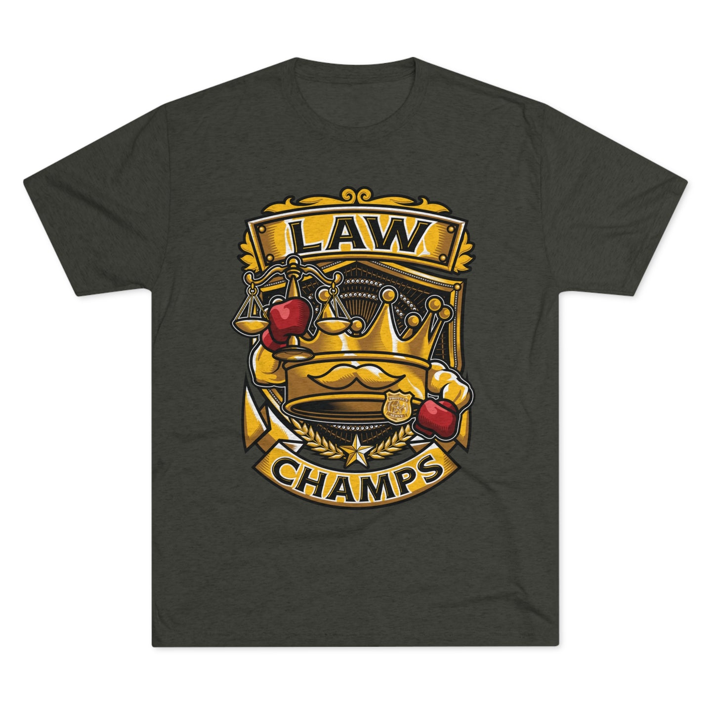 LAW CHAMPS - PREMIUM SOFT - Unisex Tri-Blend Crew Tee (Next Level 6010)