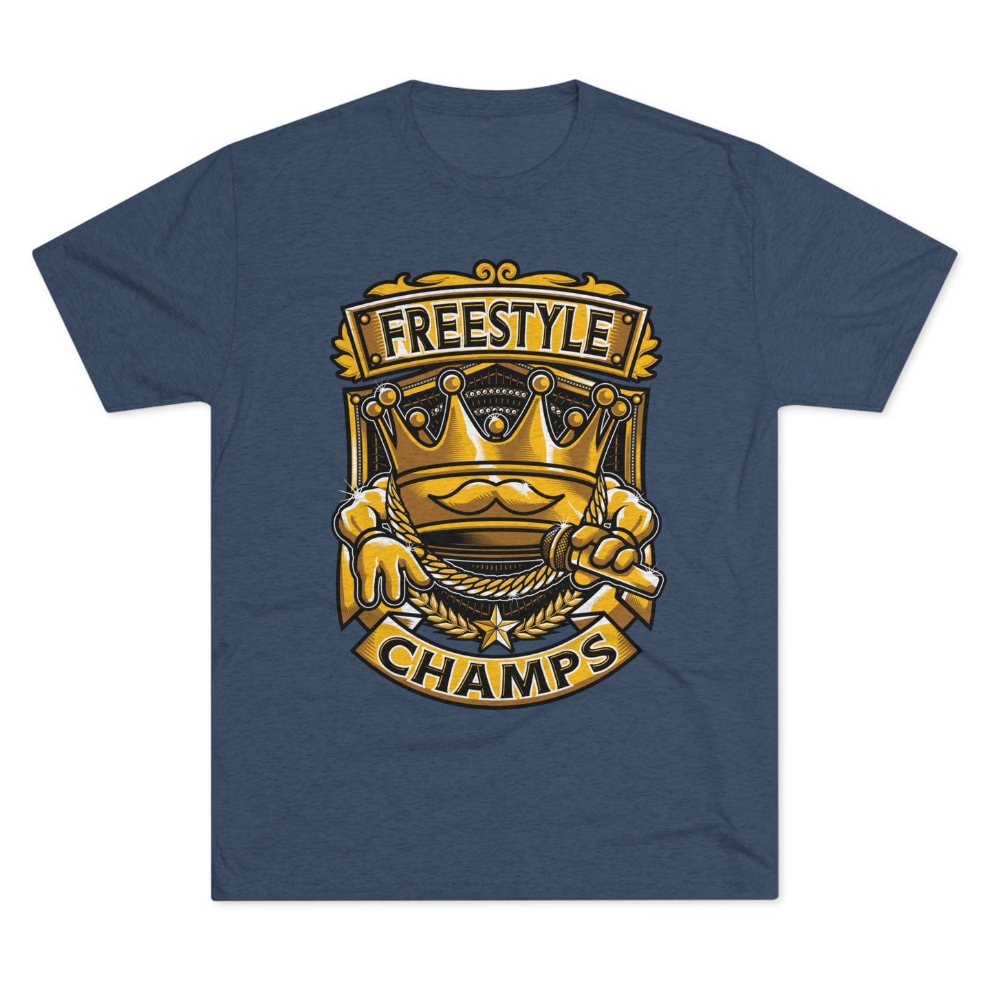 FREESTYLE CHAMPS - PREMIUM SOFT - Unisex Tri-Blend Crew Tee (Next Level 6010)