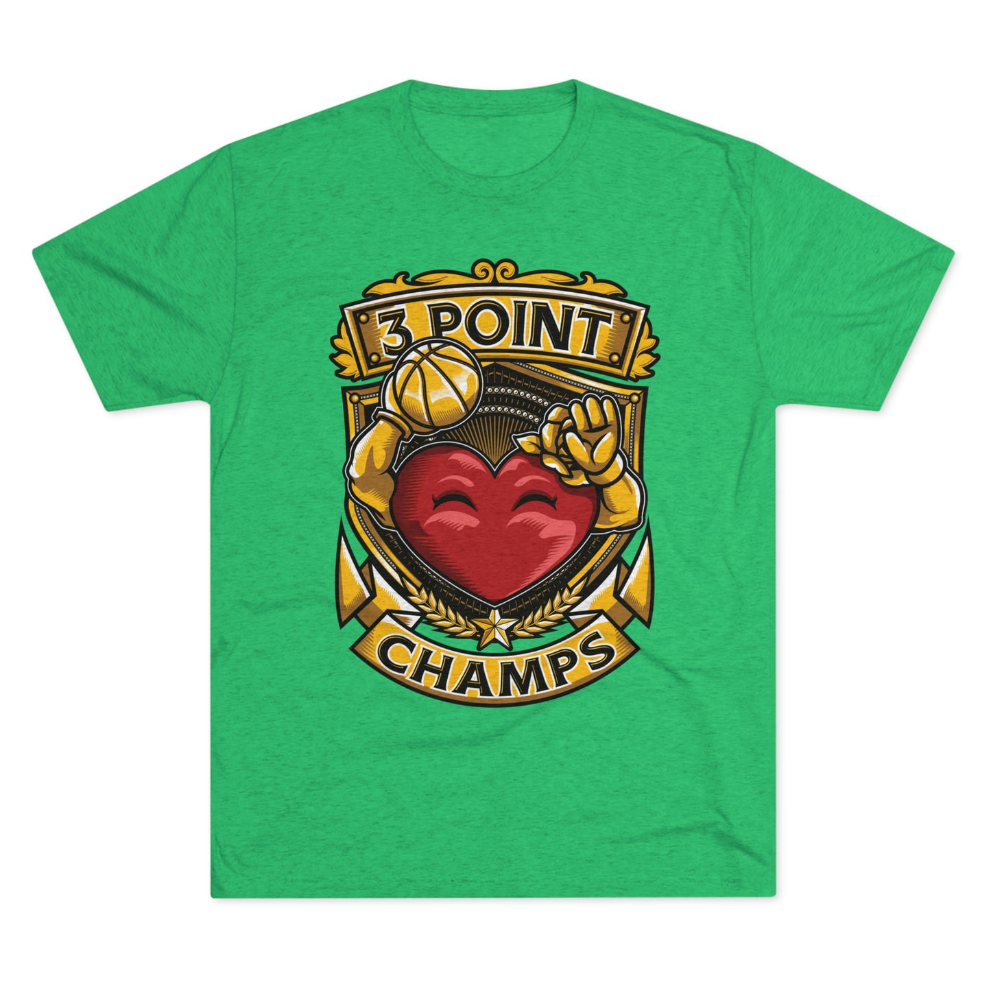 3 POINT CHAMPS - PREMIUM SOFT - Unisex Tri-Blend Crew Tee (Next Level 6010)