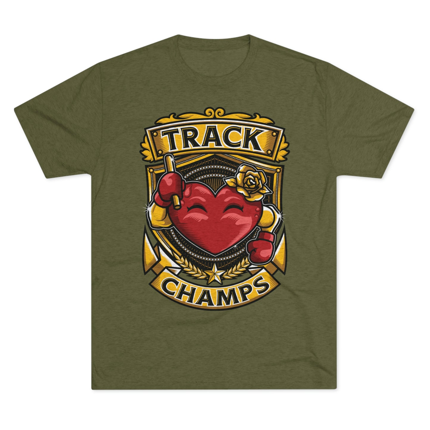 TRACK CHAMPS - PREMIUM SOFT - Unisex Tri-Blend Crew Tee (Next Level 6010)