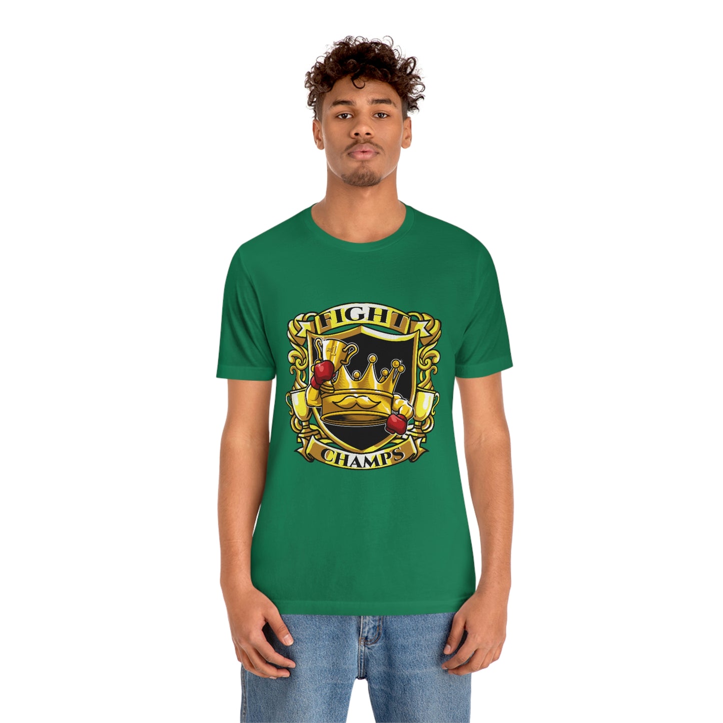 Fight Champs! Unisex Jersey Short Sleeve Tee (Bella+Canvas)