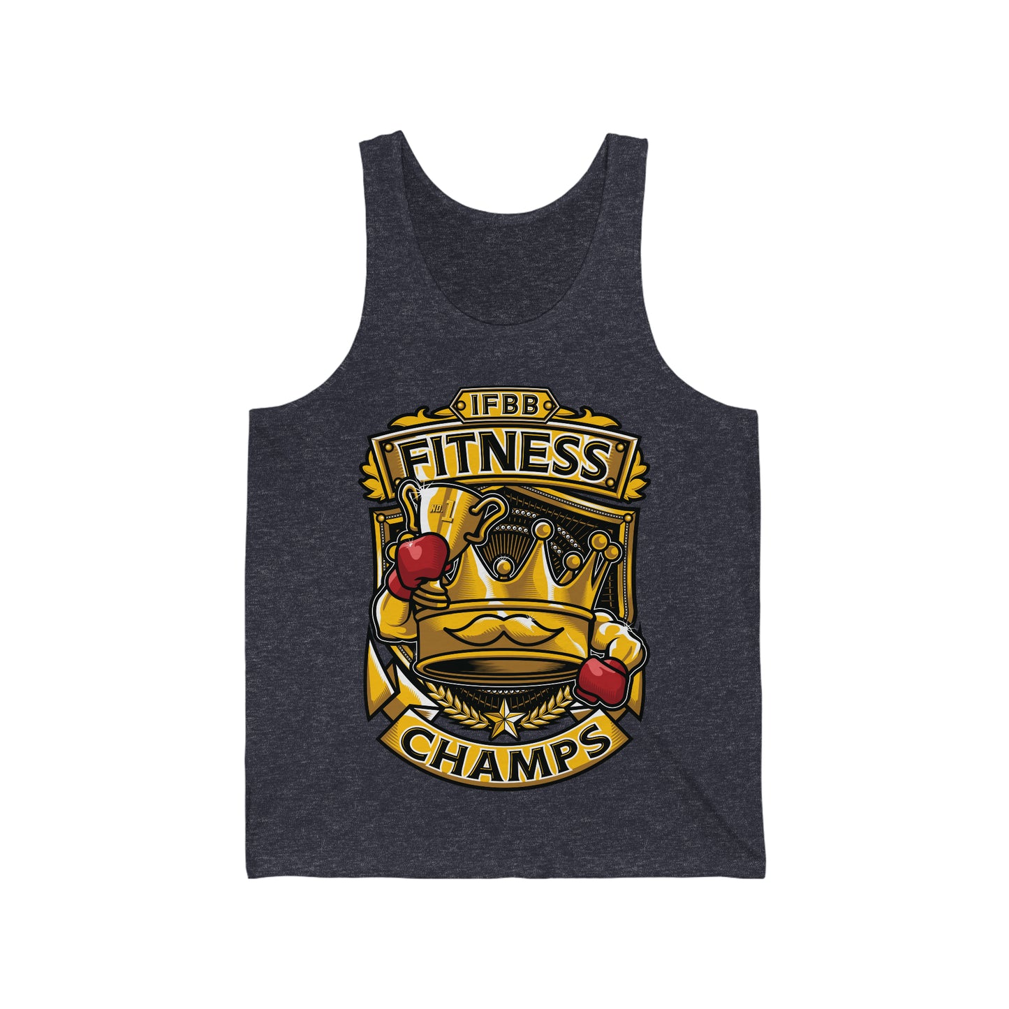 IFBB FITNESS CHAMPS - PREMIUM SOFT - Unisex Jersey Tank (Bella+Canvas 3480)