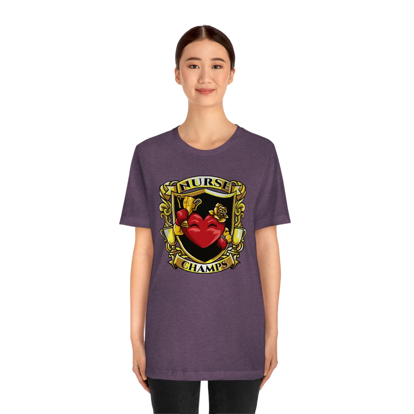Nurse Champs! - Unisex Jersey Short Sleeve Tee (Bella+Canvas)