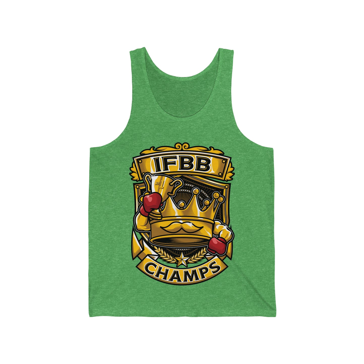 IFBB CHAMPS - PREMIUM SOFT - Unisex Jersey Tank (Bella+Canvas 3480)