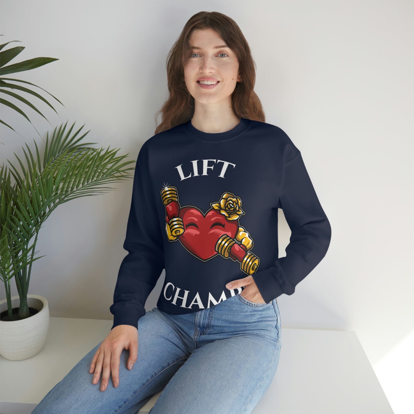 Lift Champs! - Unisex Heavy Blend™ Crewneck Sweatshirt