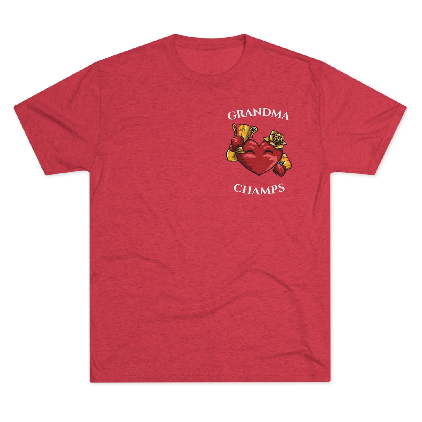GRANDMA CHAMPS - PREMIUM SOFT - Unisex Tri-Blend Crew Tee (Next Level 6010)