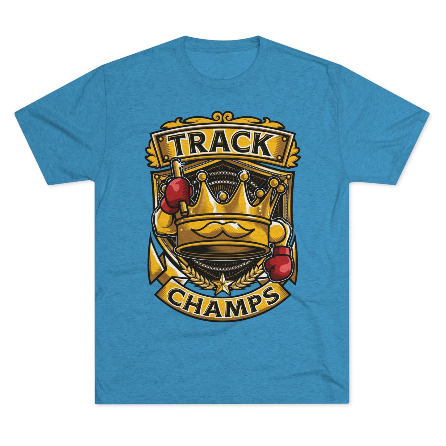 TRACK CHAMPS - PREMIUM SOFT - Unisex Tri-Blend Crew Tee (Next Level 6010)