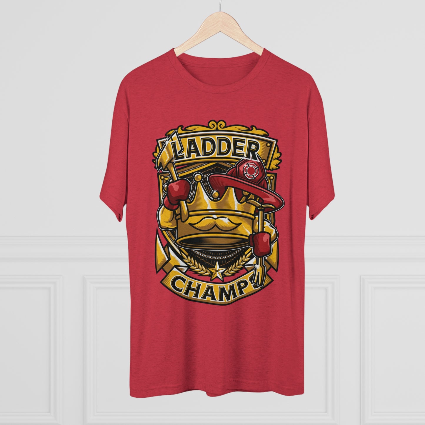 LADDER CHAMPS - PREMIUM SOFT - Unisex Tri-Blend Crew Tee (Next Level 6010)