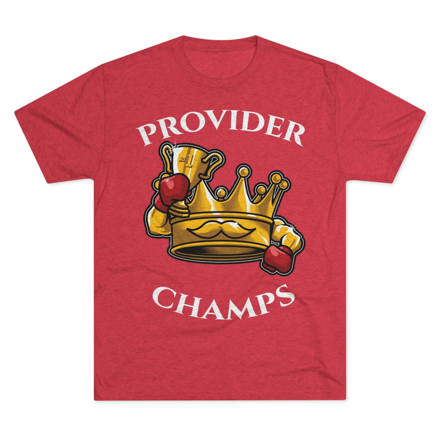 PROVIDER CHAMPS (Alternate Design) - PREMIUM SOFT - Unisex Tri-Blend Crew Tee (Next Level 6010)