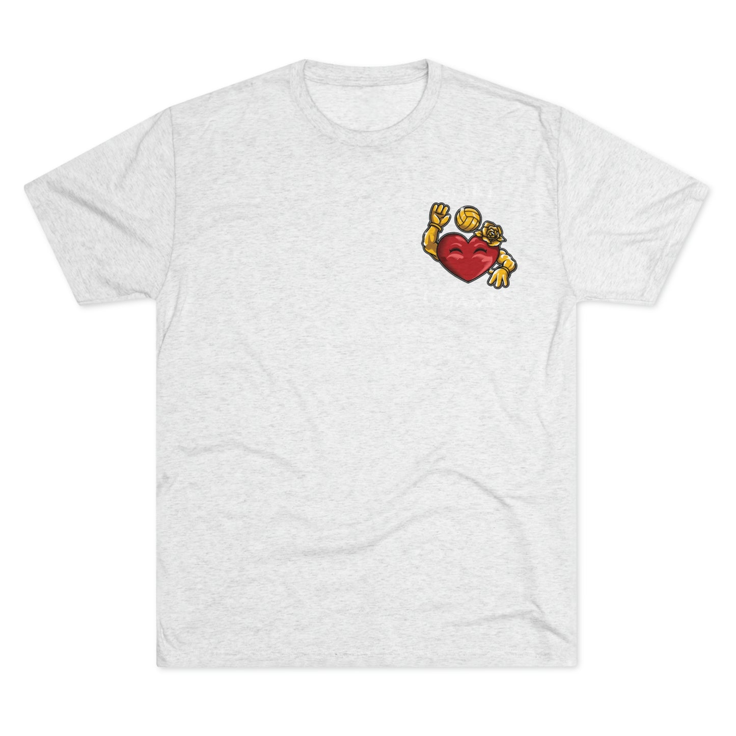 SPIKE CHAMPS (Small Logo) - PREMIUM SOFT - Unisex Tri-Blend Crew Tee (Next Level 6010)