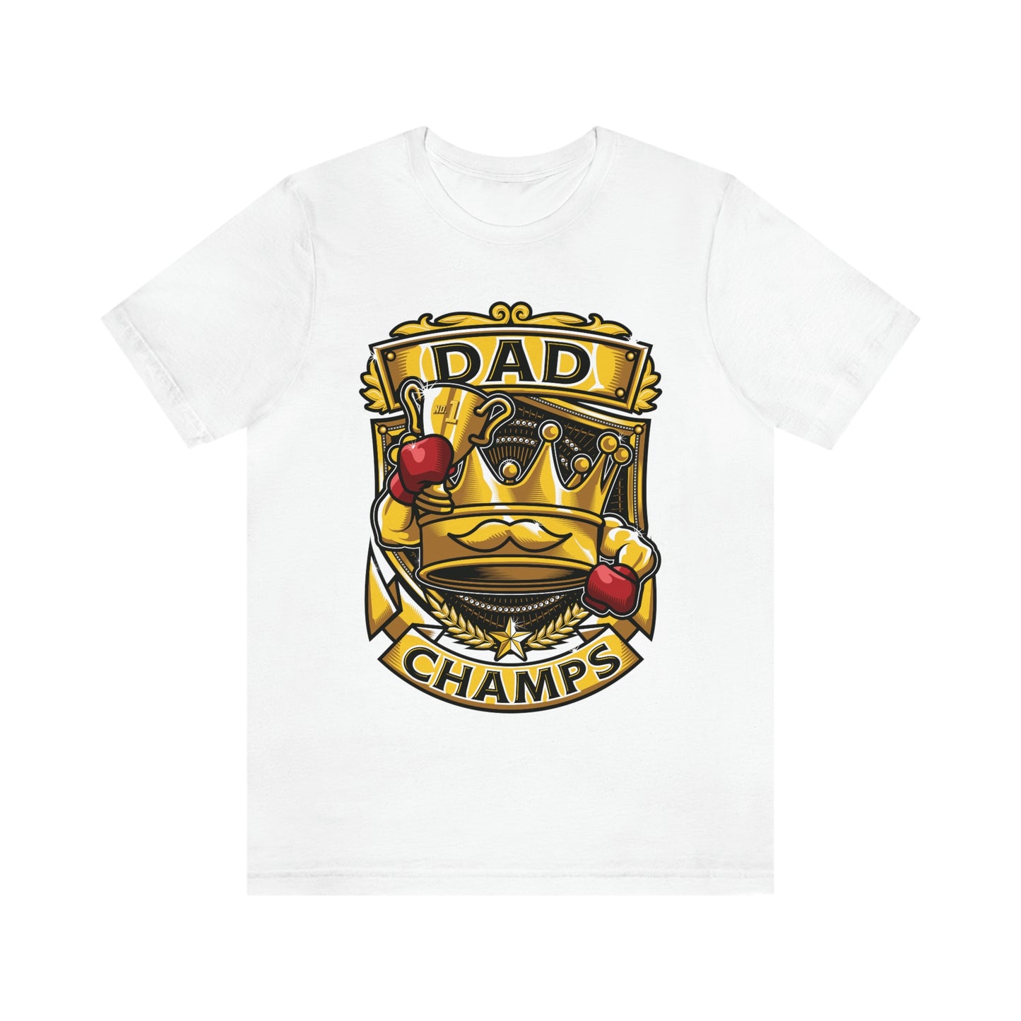 Dad Champs! - Unisex Jersey Short Sleeve Tee (Canvas-Bella)