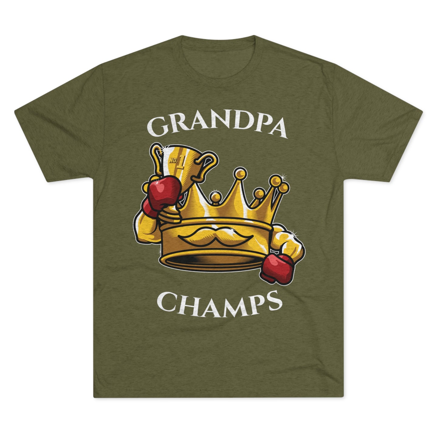 GRANDPA CHAMPS - PREMIUM SOFT - Unisex Tri-Blend Crew Tee (Next Level 6010)