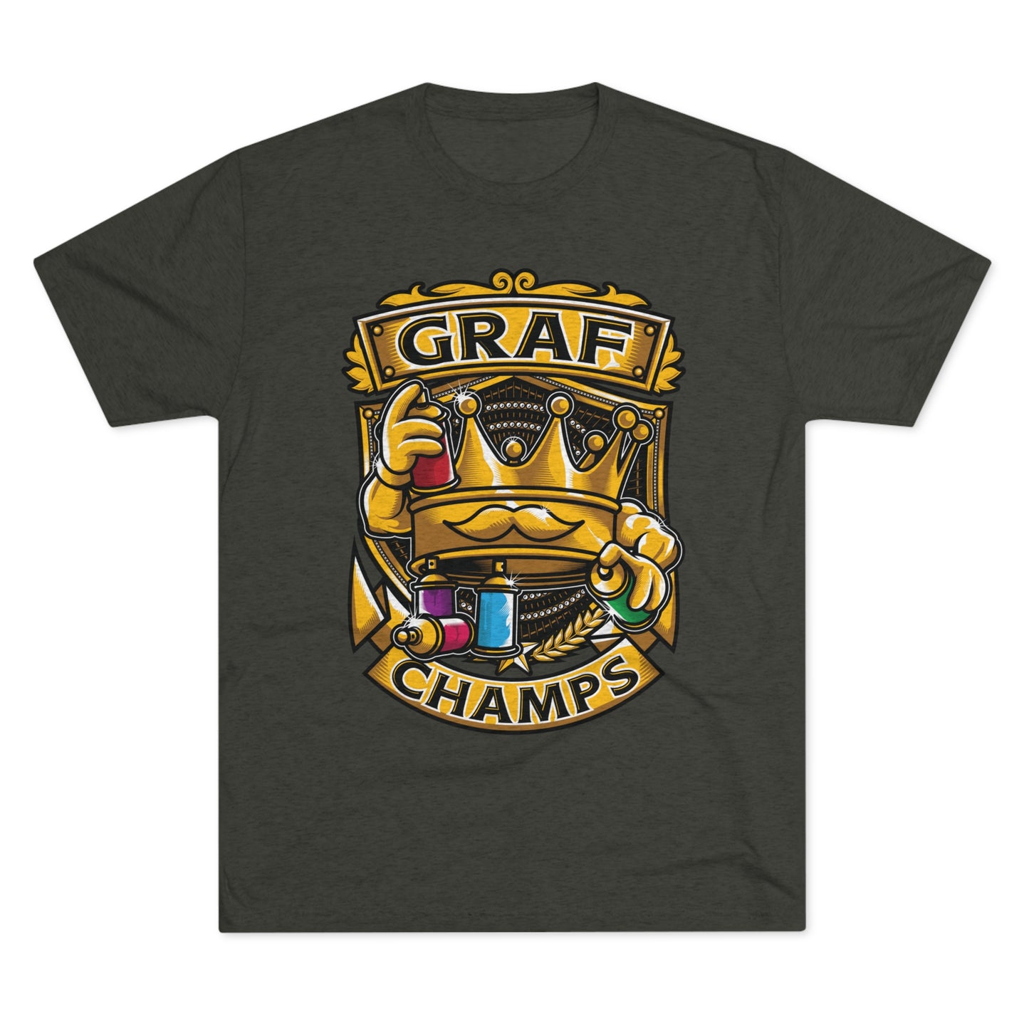 GRAF CHAMPS - PREMIUM SOFT - Unisex Tri-Blend Crew Tee (Next Level 6010)