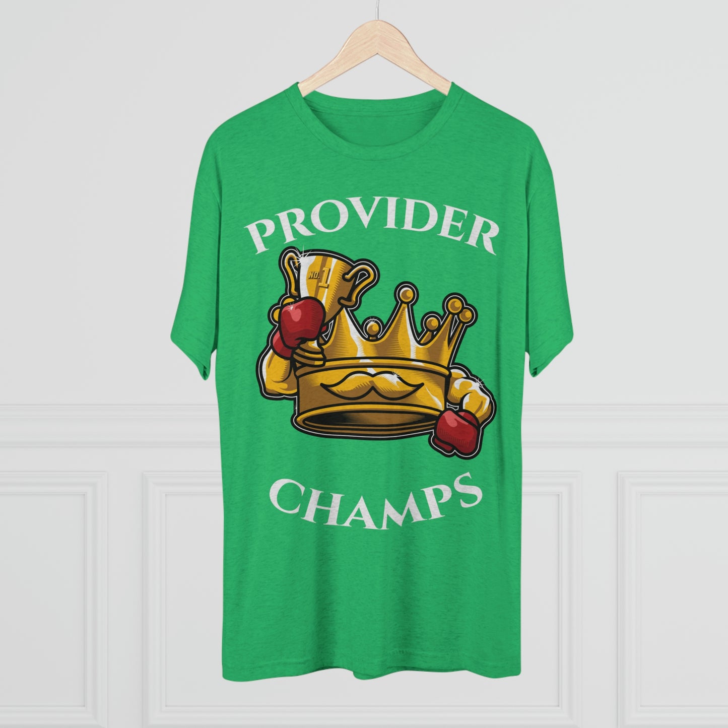 PROVIDER CHAMPS (Alternate Design) - PREMIUM SOFT - Unisex Tri-Blend Crew Tee (Next Level 6010)