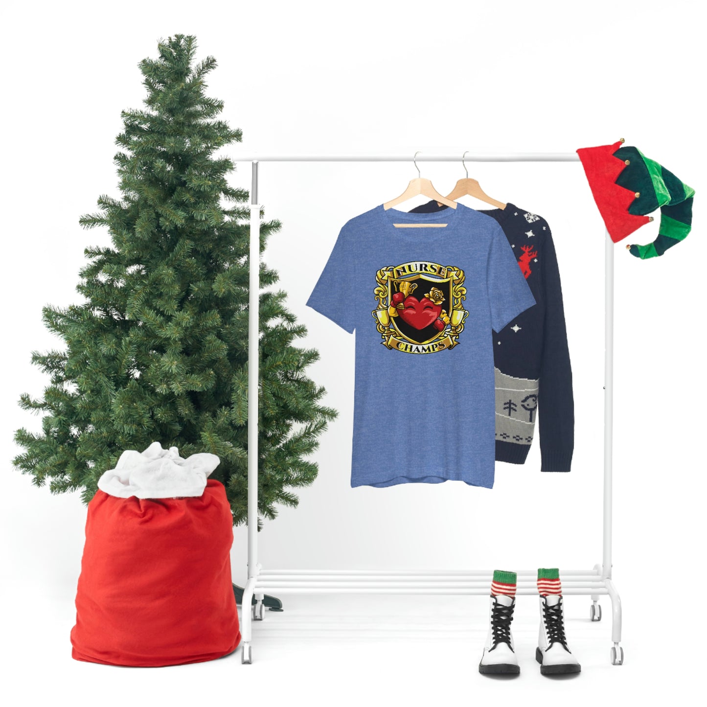 Nurse Champs! - Unisex Jersey Short Sleeve Tee (Bella+Canvas)