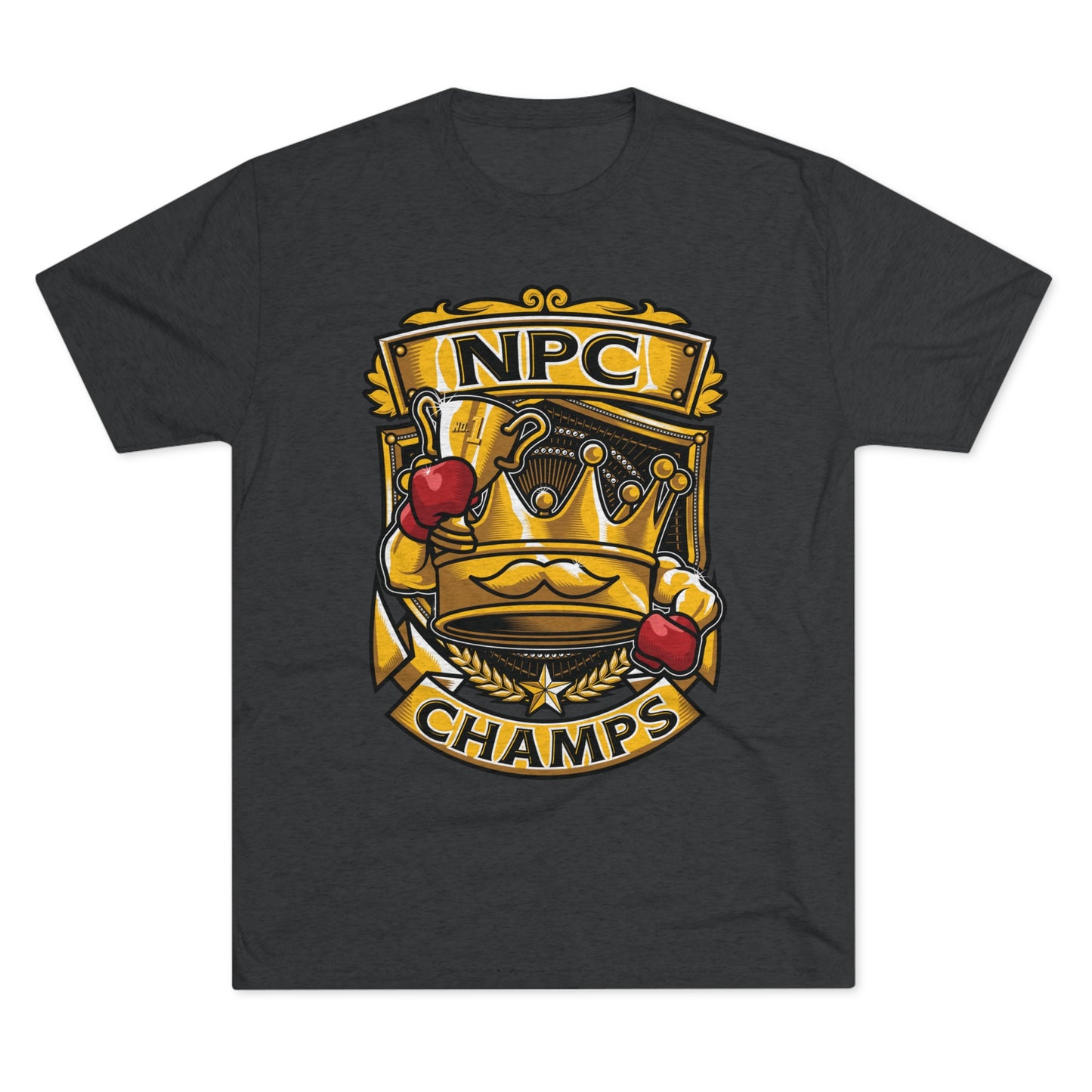 NPC CHAMPS - PREMIUM SOFT - Unisex Tri-Blend Crew Tee (Next Level 6010)