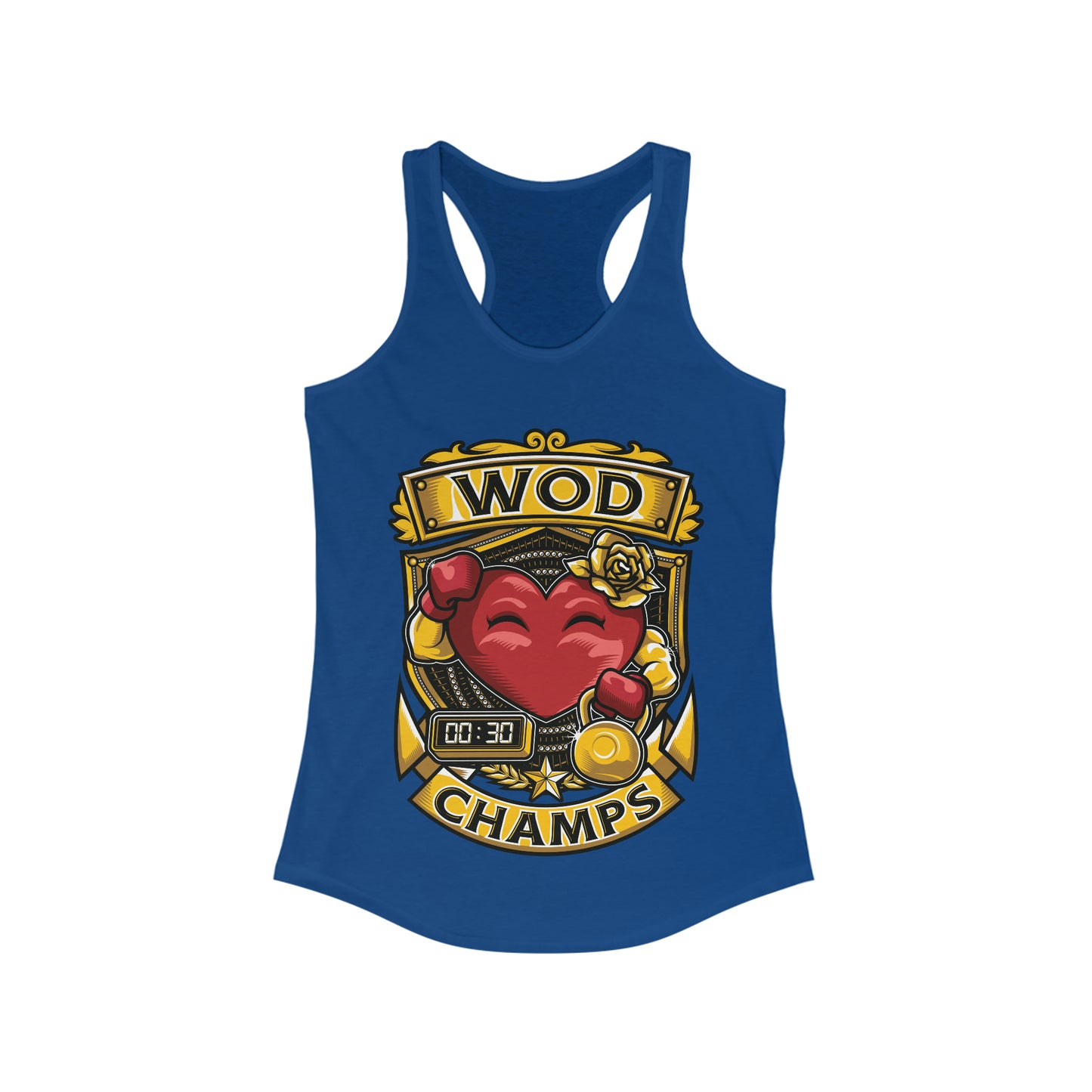 WOD CHAMPS - Women's Ideal Racerback Tank