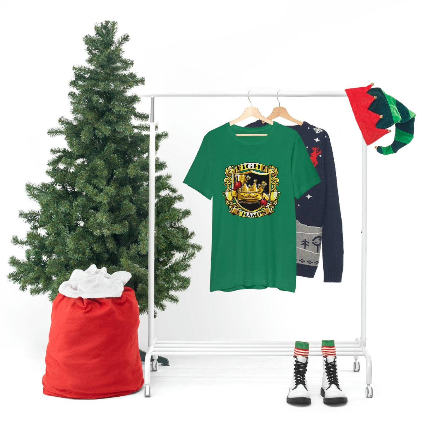 Fight Champs! Unisex Jersey Short Sleeve Tee (Bella+Canvas)