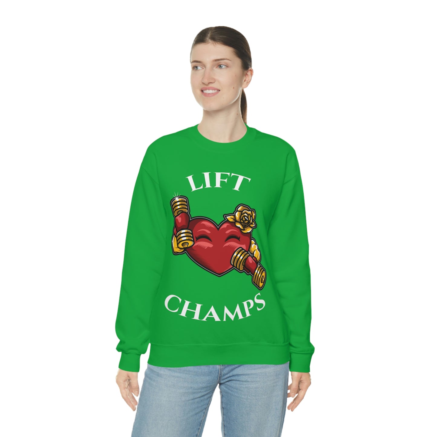 Lift Champs! - Unisex Heavy Blend™ Crewneck Sweatshirt