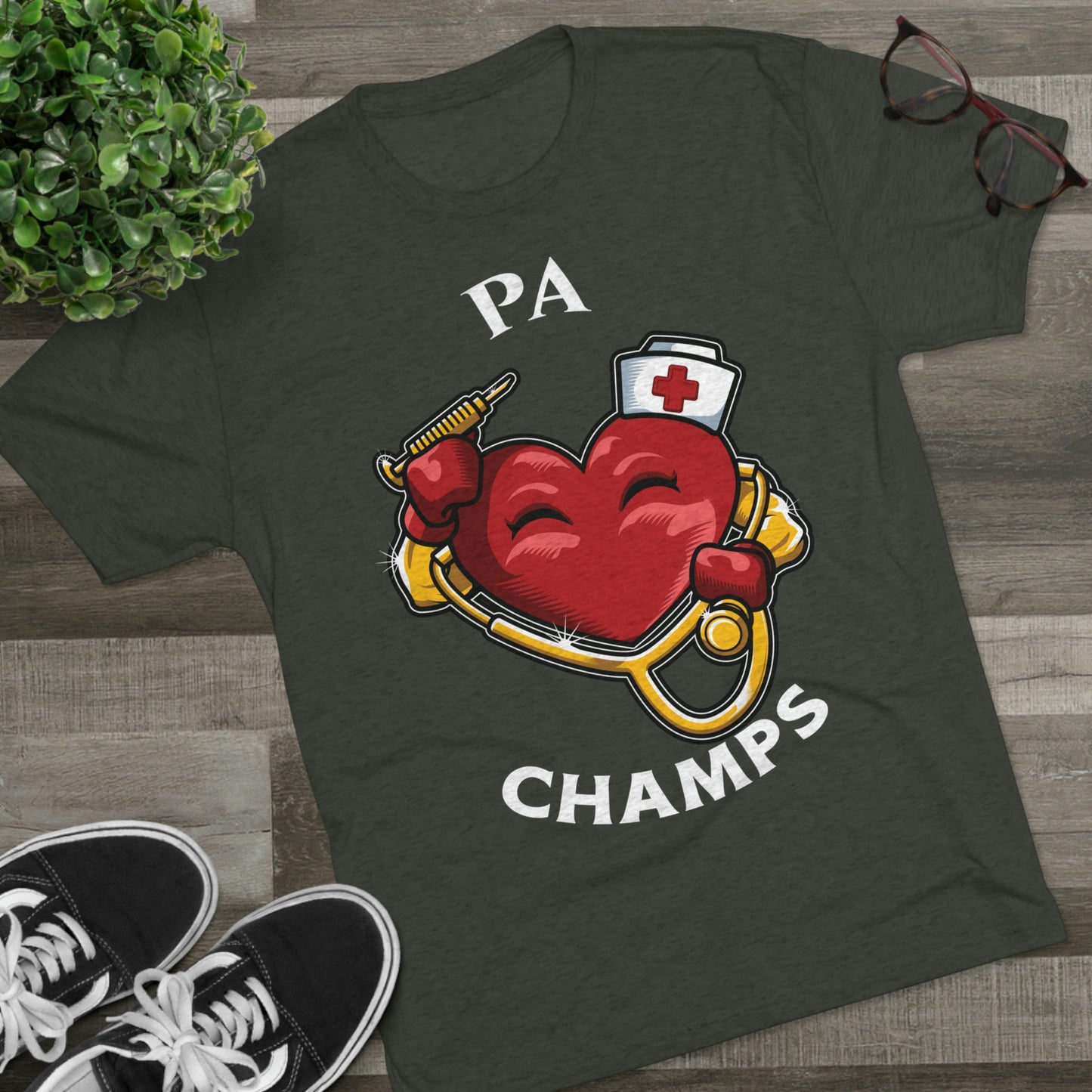 PA CHAMPS - PREMIUM SOFT - Unisex Tri-Blend Crew Tee (Next Level 6010)