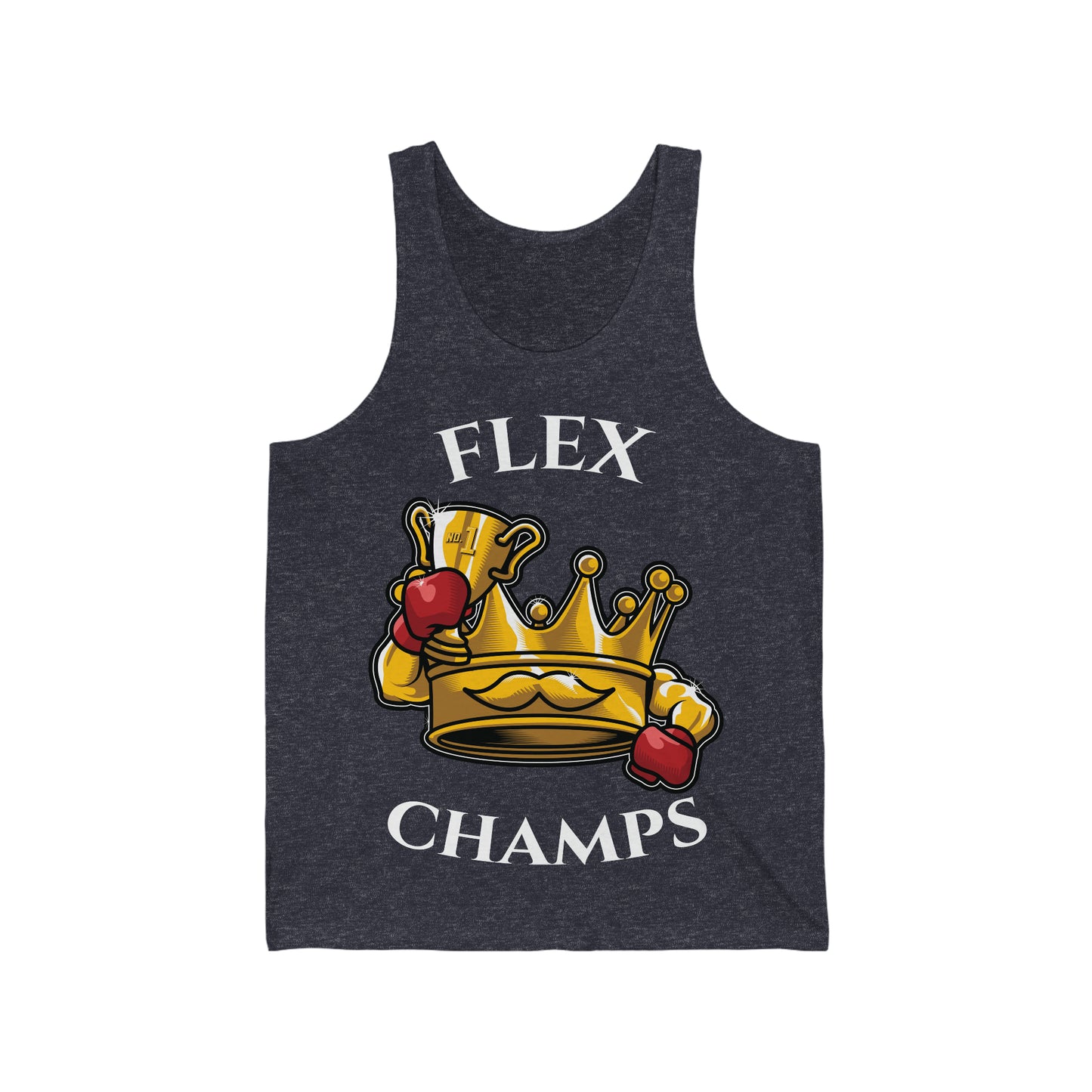 FLEX CHAMPS - PREMIUM SOFT - Unisex Jersey Tank (Bella+Canvas 3480)