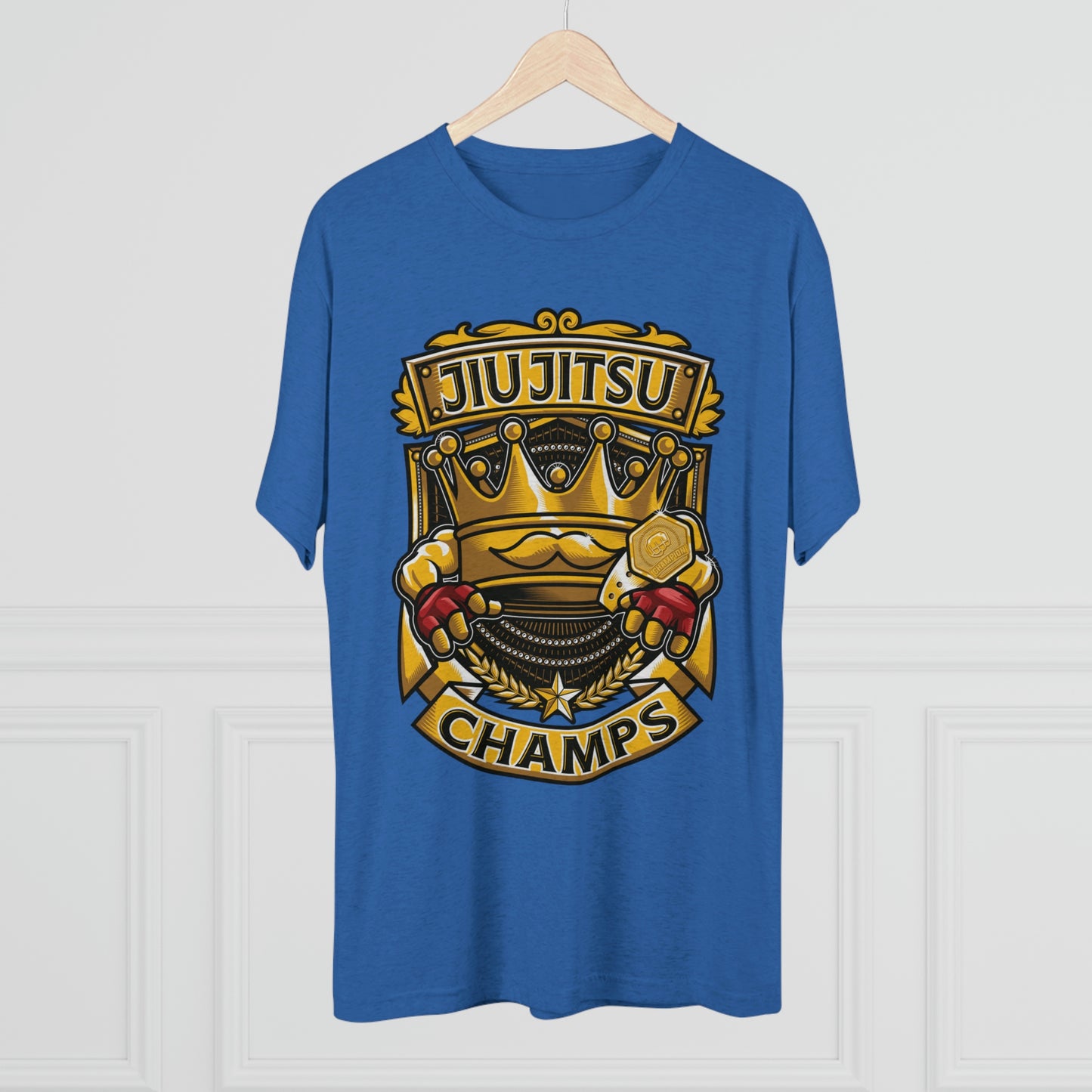 JIUJITSU CHAMPS - PREMIUM SOFT - Unisex Tri-Blend Crew Tee (Next Level 6010)