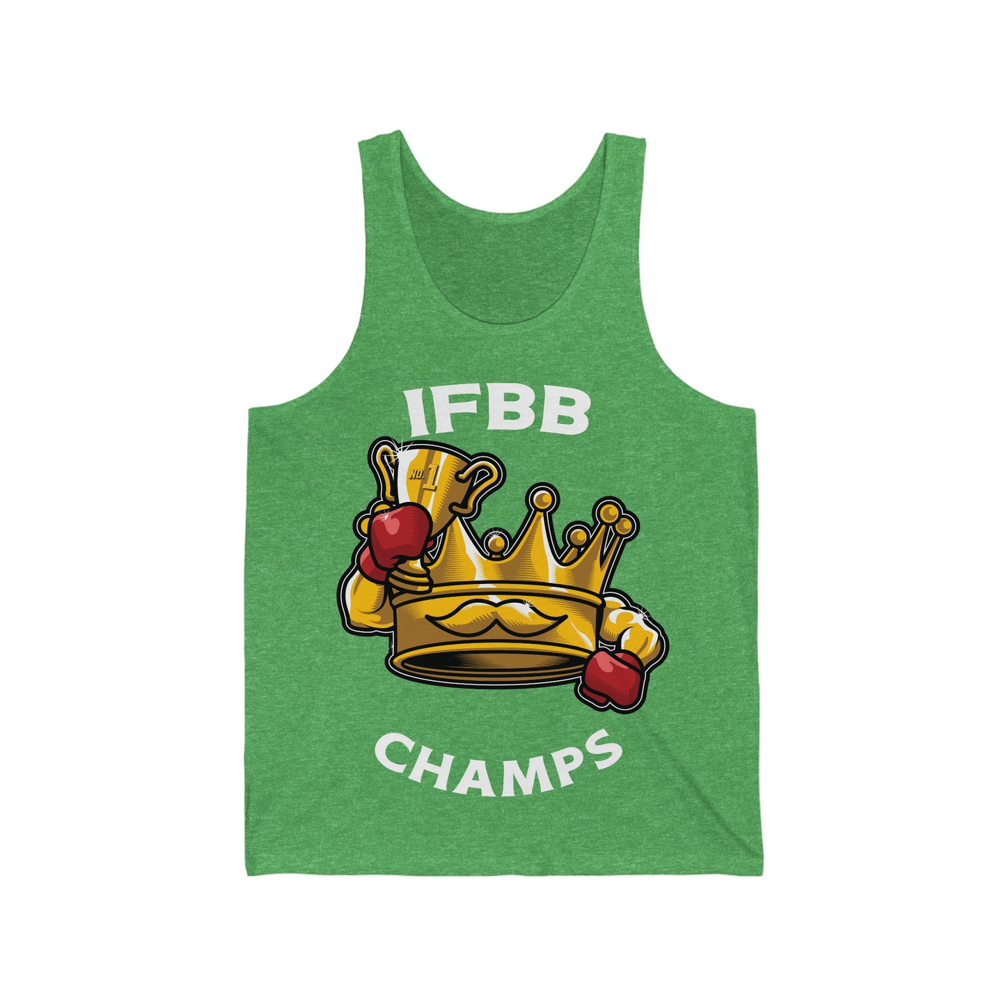 IFBB CHAMPS (v2) - PREMIUM SOFT - Unisex Jersey Tank (Bella+Canvas 3480)