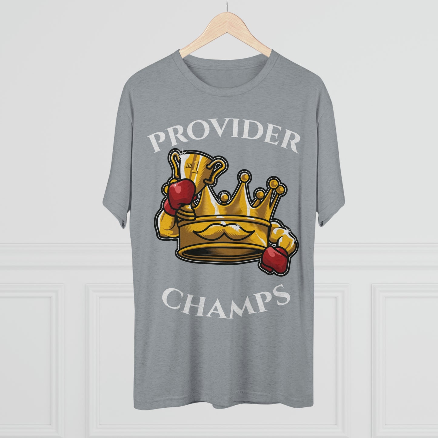 PROVIDER CHAMPS (Alternate Design) - PREMIUM SOFT - Unisex Tri-Blend Crew Tee (Next Level 6010)