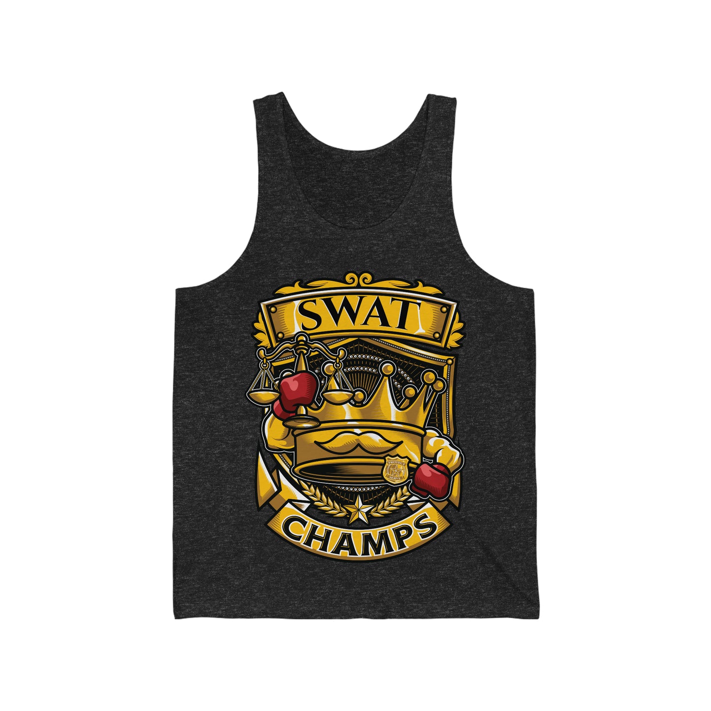 SWAT CHAMPS - PREMIUM SOFT - Unisex Jersey Tank (Bella+Canvas 3480)