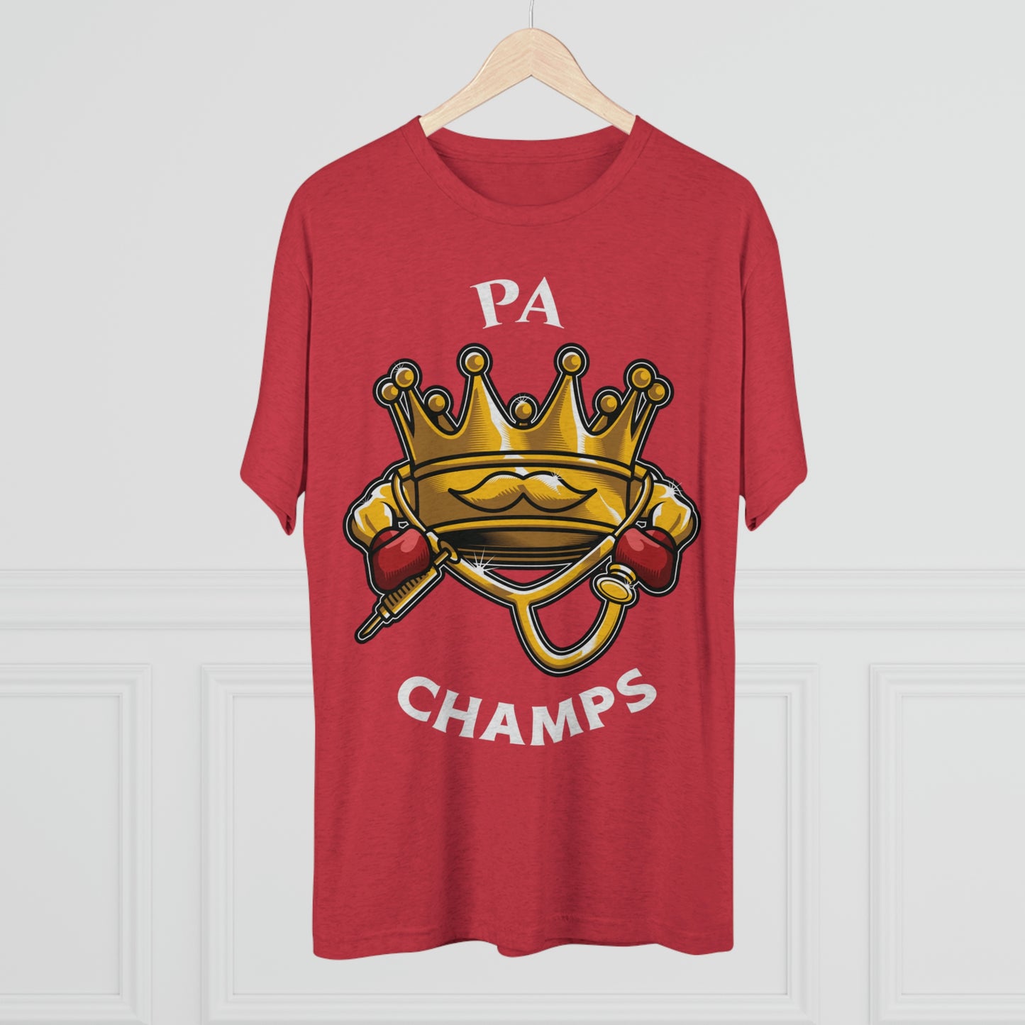 PA CHAMPS - PREMIUM SOFT - Unisex Tri-Blend Crew Tee (Next Level 6010)