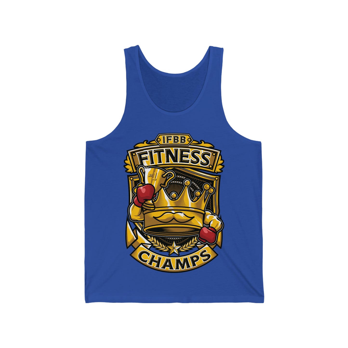 IFBB FITNESS CHAMPS - PREMIUM SOFT - Unisex Jersey Tank (Bella+Canvas 3480)