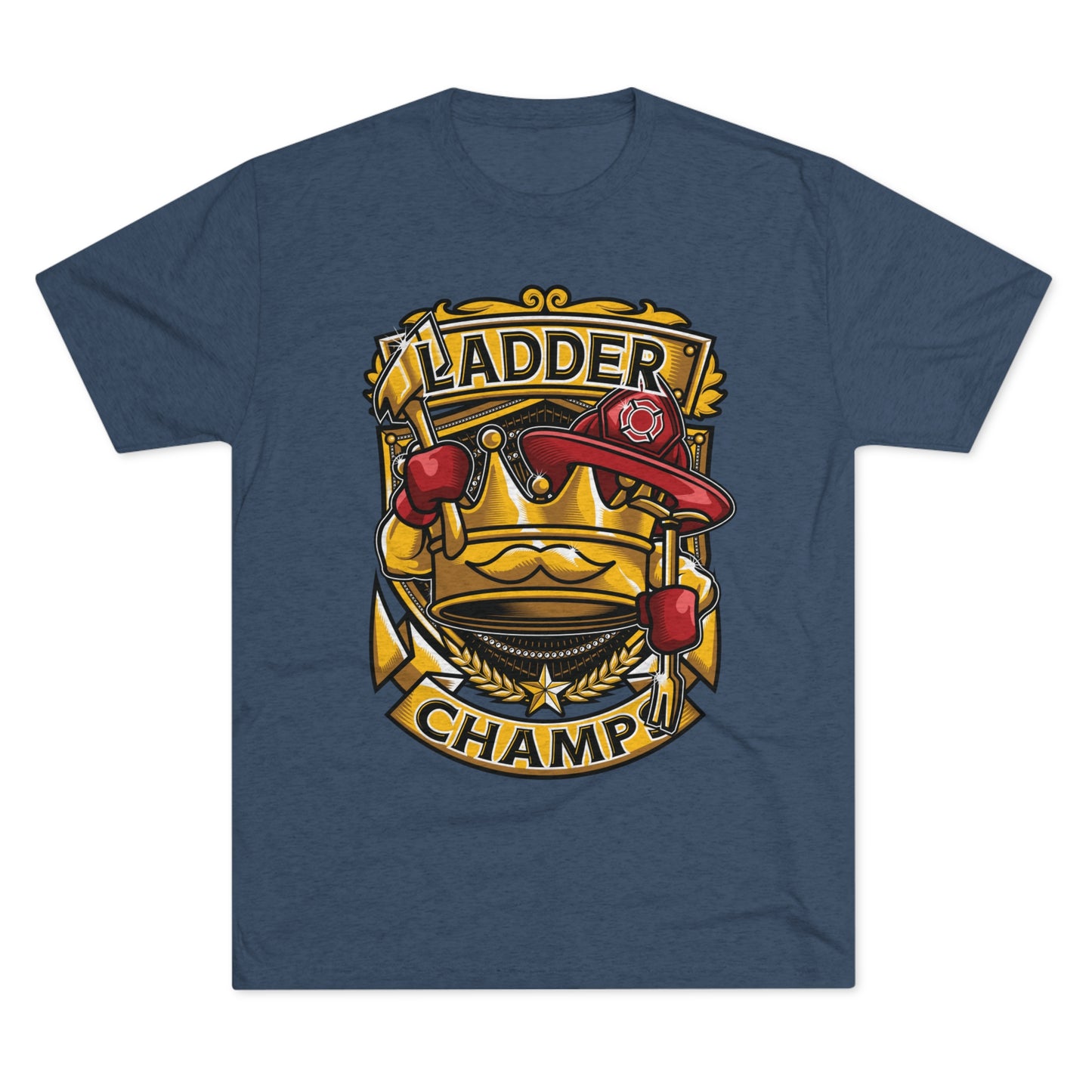 LADDER CHAMPS - PREMIUM SOFT - Unisex Tri-Blend Crew Tee (Next Level 6010)