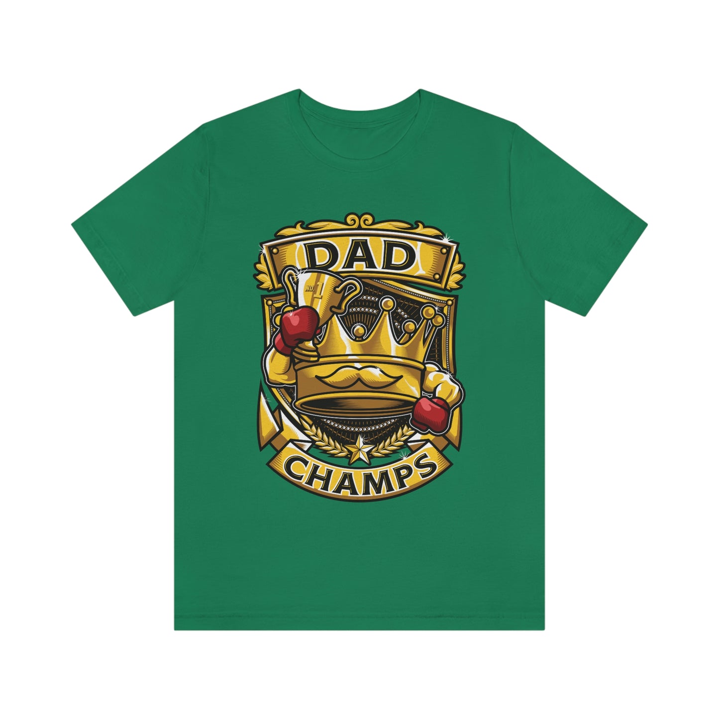 Dad Champs! - Unisex Jersey Short Sleeve Tee (Canvas-Bella)