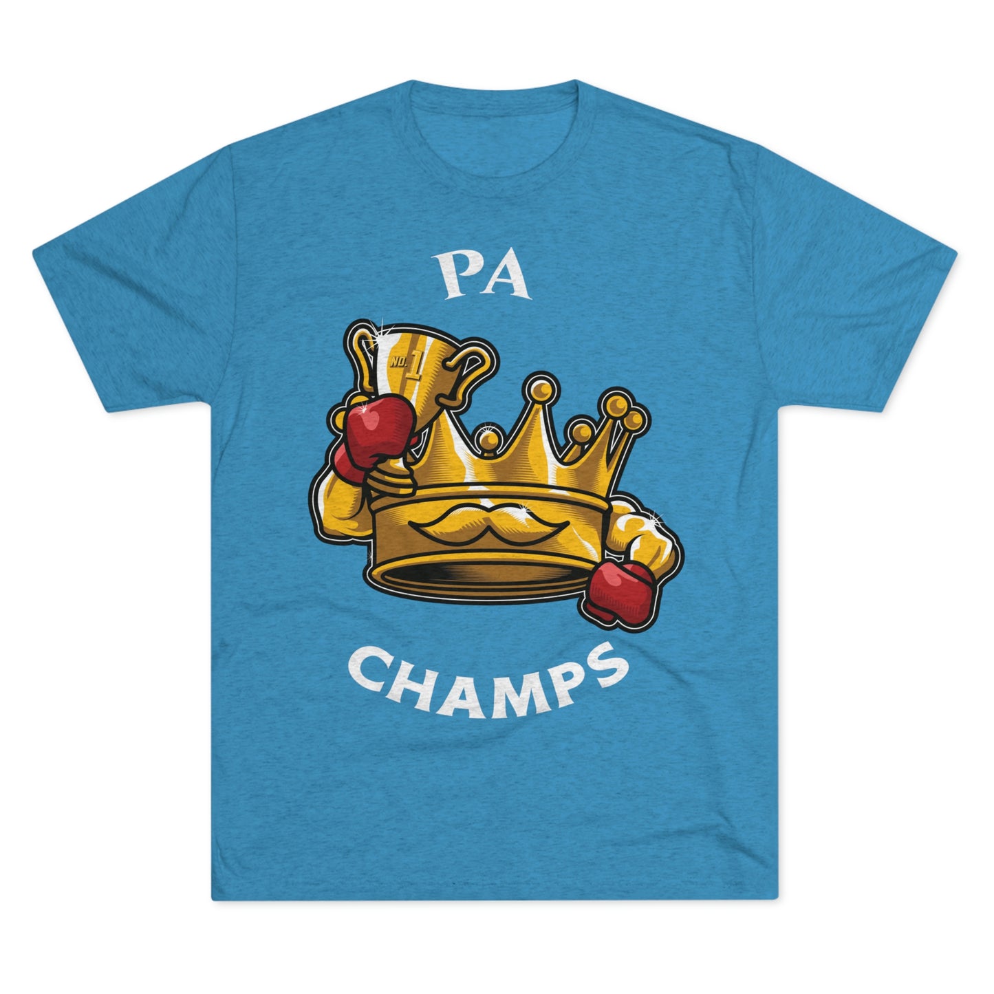 PA CHAMPS (Alternate Logo) - PREMIUM SOFT - Unisex Tri-Blend Crew Tee (Next Level 6010)