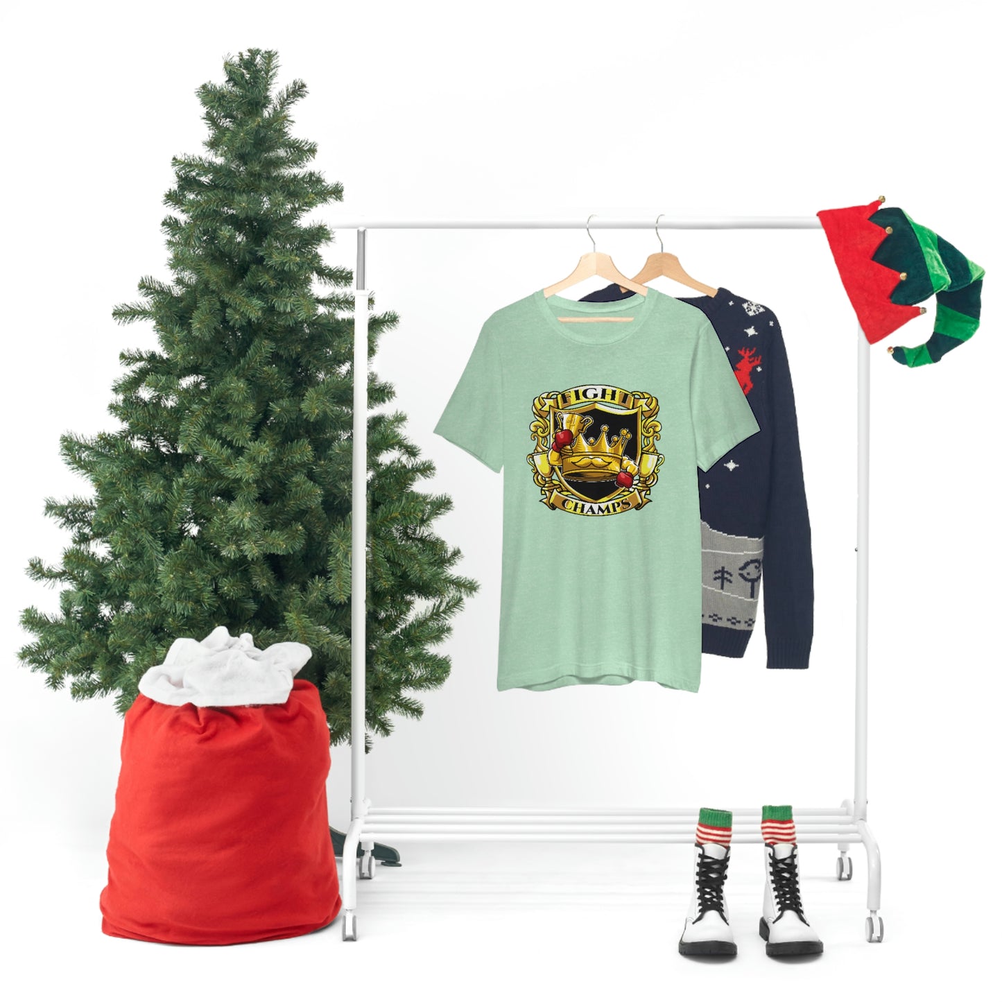 Fight Champs! Unisex Jersey Short Sleeve Tee (Bella+Canvas)