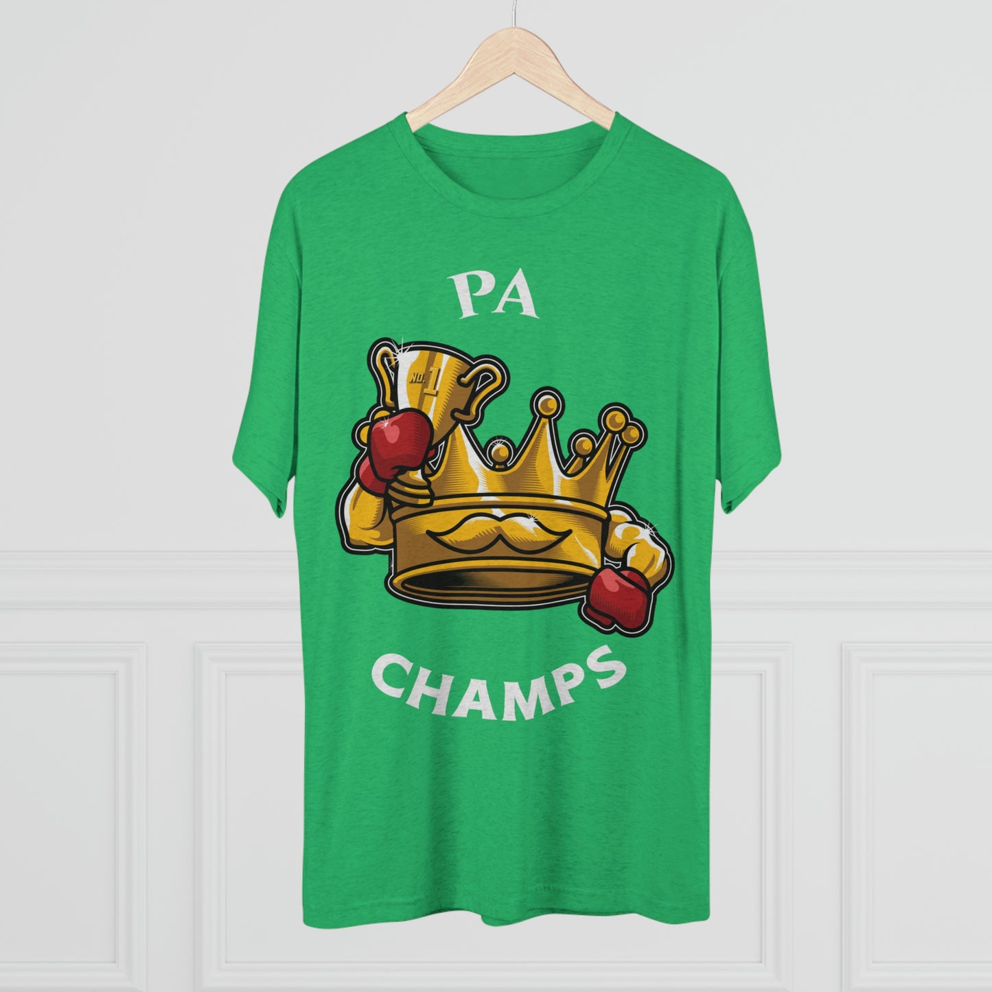 PA CHAMPS (Alternate Logo) - PREMIUM SOFT - Unisex Tri-Blend Crew Tee (Next Level 6010)