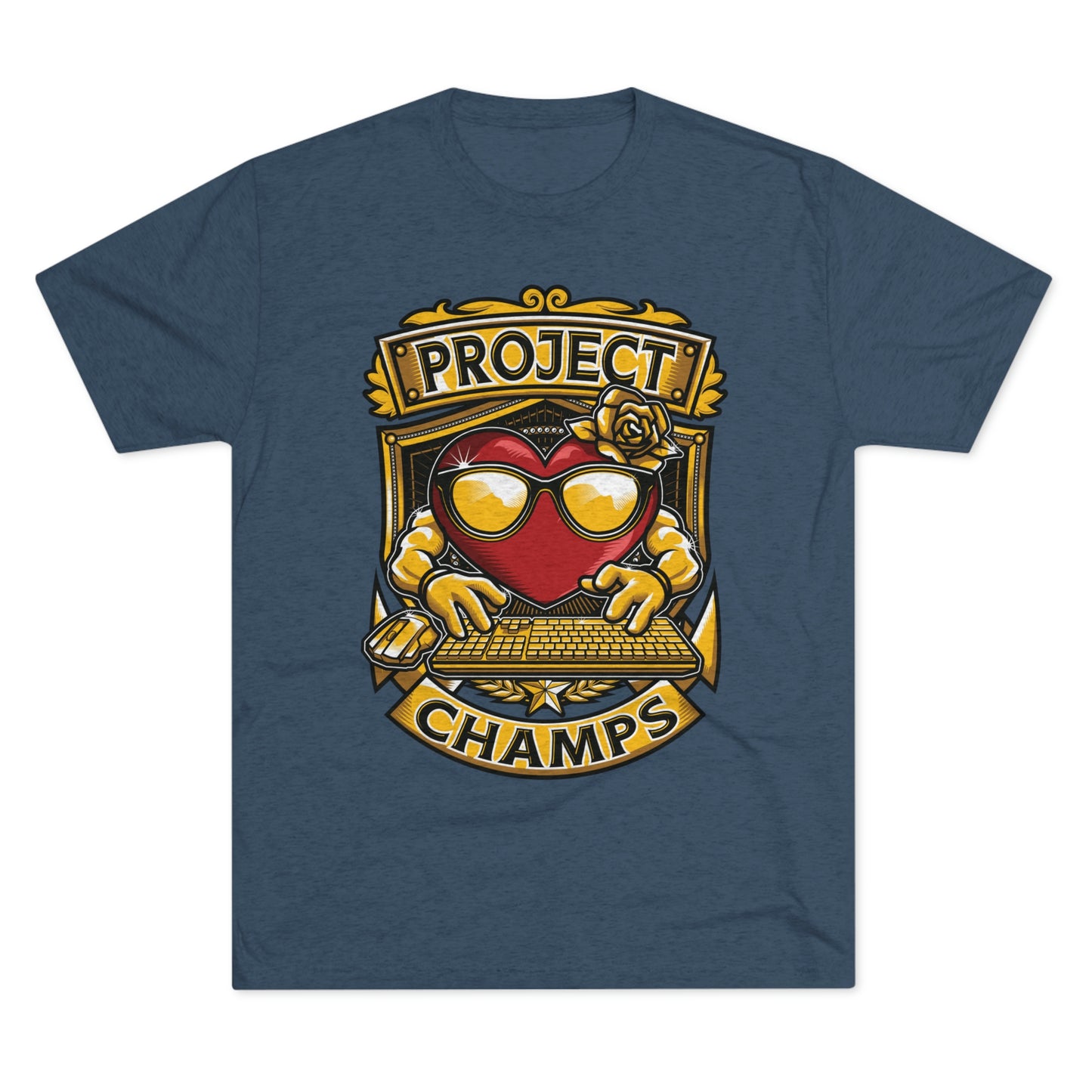 PROJECT CHAMPS - PREMIUM SOFT - Unisex Tri-Blend Crew Tee (Next Level 6010)